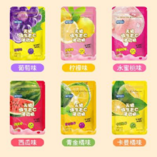 都市牧场 新奇无糖薄荷糖混合口味  西瓜味16g*1袋*8件