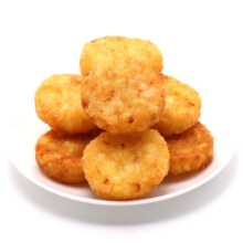 plus会员：雪川食品（Snow Valley）小圆薯饼香脆原味500g