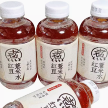 百亿补贴！元气森林 自在水红豆薏米水 500ml*12瓶