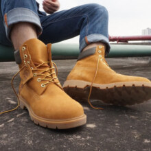 Timberland添柏岚男鞋休闲靴春夏户外英伦商务复古马丁靴踢不烂大黄靴A2AKT A2AKT231/小麦色 43