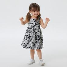 Gap 盖璞 女幼童夏季度假风花朵连衣裙602095儿童装纯棉吊带裙