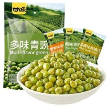 需首单、Plus会员、概率券:甘源 蒜香青豌豆200g