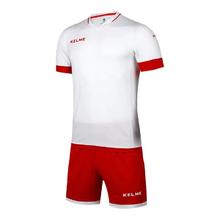 KELME 卡尔美 足球服套装男 成人短袖比赛训练队服俱乐部球衣