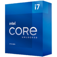 英特尔(Intel)酷睿系列 奔腾系列 CPU处理器 台式机 原盒 11代i7-11700KF【8核16线程】
