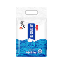 雪天 未加碘海盐粗盐大粒盐 腌制海盐 1.2kg *2件
