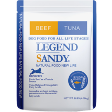 LEGENDSANDY蓝氏金毛泰迪全犬种成犬幼犬狗粮牛肉金枪鱼味4.08kg/袋（约9磅）