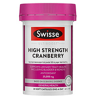 Swisse 斯维诗 高强度蔓越莓胶囊 25000mg*30粒
