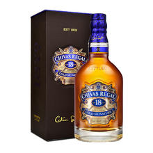 CHIVAS 芝华士 18年 金色签名限量版 苏格兰 调和型威士忌750ml