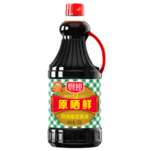 厨邦酱油 原晒鲜酱油 特级生抽 传统酿造酱油 调味品 1.63L