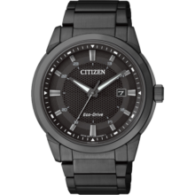 西铁城（CITIZEN）CITIZEN手表男光动能炫黑防水夜光潮流钢带男表BM7145-51E BM7145-51E