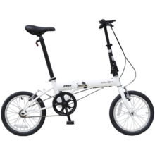 大行（DAHON）折叠自行车16英寸通勤款YUKI超轻男女式学生便携单车KT610 活力橙