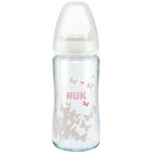 NUK新生儿奶瓶自然实感奶瓶婴儿奶瓶宝宝奶瓶颜色随机 海狮 （0-6个月M孔）