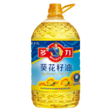 多力葵花籽油4.5L 食用油  含维生素e 物理压榨（新老包装随机发货）