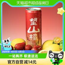 HOPE WATER 好望水 果汁气泡水望山楂汁330ml*4罐果味饮料健康山楂饮品解腻