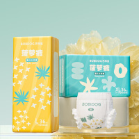 plus会员：BoBDoG 巴布豆 新菠萝 XL码72片/箱(2包)*2件