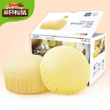 掉落券、plus会员:三只松鼠 蒸蛋糕 520g/整箱