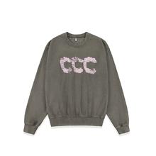 CryingCenter 哭喊中心 logo印花圆领卫衣 CS231204