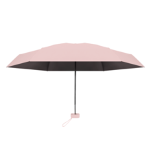 美度（MAYDU）太阳伞防晒防紫外线遮阳伞晴雨两用折叠伞六折手机防晒伞  M6112 花芯粉+色胶囊盒