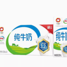 百亿补贴！yili 伊利 纯牛奶 200ml*24盒