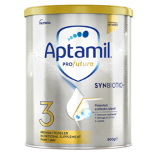 爱他美（Aptamil）金装版白金版澳洲婴幼儿配方牛奶粉900g 新西兰原装进口 3段 3罐 白金装（保质期25年11月）
