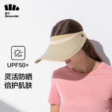 Beneunder 蕉下 防晒帽女遮阳帽可调节春夏季防晒防紫外线