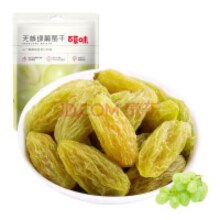 plus会员：百草味 蜜饯果干新疆特产办公室零食小吃休闲食品烘焙 葡萄干100g/袋