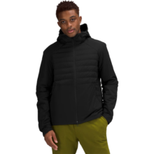 lululemon 丨Down for It All 男士羽绒连帽夹克 LM4AGYS 黑色 M