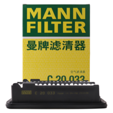 曼牌（MANNFILTER）空气滤清器空气滤芯空滤C20033哥瑞XR-V竞瑞缤智锋范飞度 1.5L