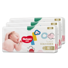 plus：Huggies 好奇 金装纸尿裤 婴儿尿不湿 M162片 6-11kg