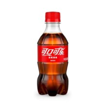 可口可乐（Coca-Cola）汽水碳酸饮料300ml瓶装 300mL 6瓶 含糖可乐