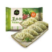 PLUS会员：bibigo 必品阁 王水饺 荠菜猪肉 1.2kg*2件