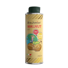 碧欧奇（Biojunior）意大利进口核桃油营养冷榨核桃油 250ml/罐