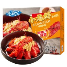 PLUS会员：GUO LIAN国联 蒜香小龙虾 750g 4-6钱 净虾500g 中号 18-24只*4件
