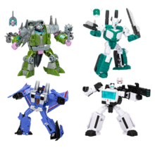 变形金刚（TRANSFORMERS）儿童男孩玩具车模型手办生日礼物传世兵团多人物装F7133