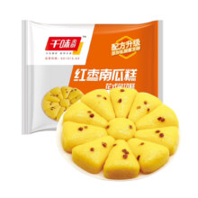 plus会员、需首购：千味央厨 红枣南瓜糕 花式免切发糕 米糕300g