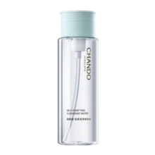 自然堂（CHANDO）轻柔速净卸妆水200mL（深层清洁水感卸妆温和不伤肤）