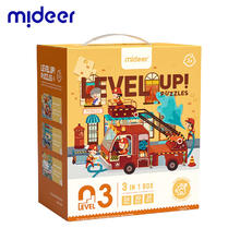 mideer 弥鹿 MD3100-1 3阶-忙碌救援队 普通拼图 89片