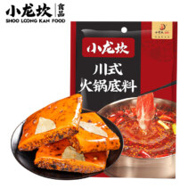 PLUS会员:小龙坎 川式牛油火锅底料150g*3件