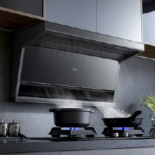 PLUS会员：Midea 美的 顶侧双吸 高压水洗变频 烟灶套装DC7+Q70天然气