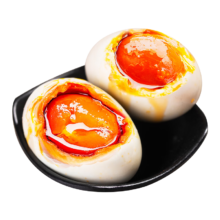 Plus会员:荆品名门 流油咸鸭蛋 6枚 300g