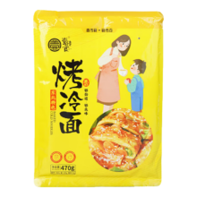 再降价、PLUS会员：壹传食 东北特色烤冷面 470g