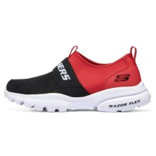 Skechers斯凯奇儿童鞋休闲轻便运动鞋男女童一脚蹬网面透气跑步鞋