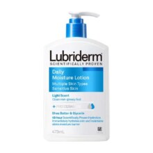 lubriderm露比黎登每日保湿身体乳女春夏473ml轻盈嫩滑