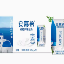 百亿补贴！伊利安慕希希腊风味原味酸奶205g*16瓶