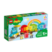 乐高（LEGO）积木玩具 得宝大颗粒系列 10954 数字火车学习数数 1.5岁+ 早教