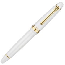 SAILOR 写乐 2021大型鱼雷21K金尖 白色/酒红 金尖墨水笔
