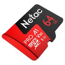 京东PLUS：Netac 朗科 P500 至尊PRO版 Micro-SD存储卡 64GB（USH-I、V30、U3、A1）