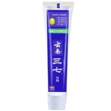 三七 精研清火牙膏 清新口气 三七薄荷香型牙膏90g+凑单2件