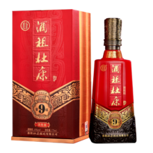 杜康酒祖9窖区旗舰版30年窖龄浓香型白酒50度575ml*1瓶礼盒装送礼 50度 575mL 1瓶