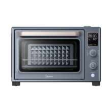 美的（Midea）35L免预热电烤箱石墨烯烤箱初见Q30系列 搪瓷内胆/蒸汽补湿/精准控温/APP智控 【仓库2】